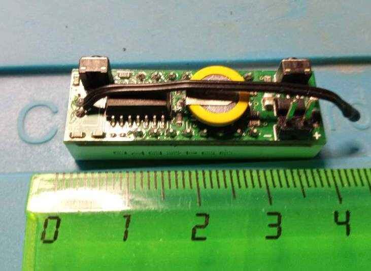 Желтый кругляш - микро аккумулятор