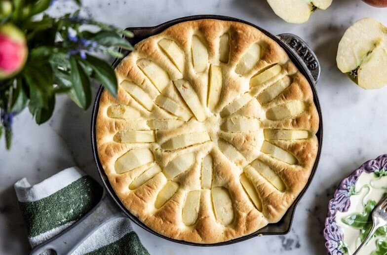 Кулинарная феерия: изысканное яблочное суфле в готовом виде