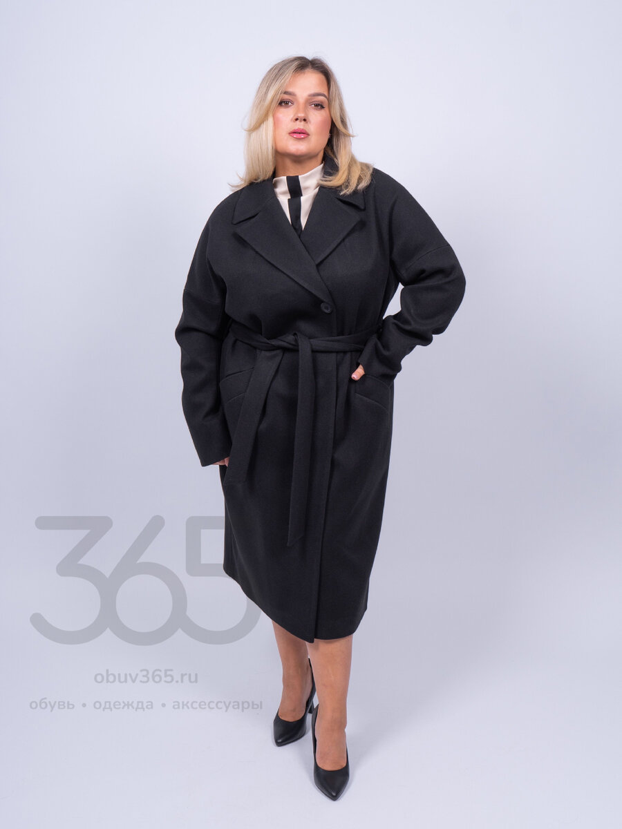 Пальто из натуральной шерсти