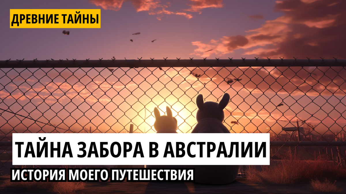Австралийский забор не пускает кроликов.