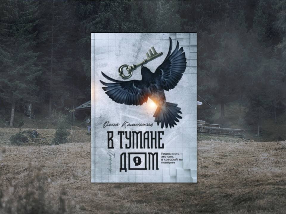 - Реальность-это сон, в который ты поверил... В тумане дом. Ольга Каменская. Картинка сделана автором