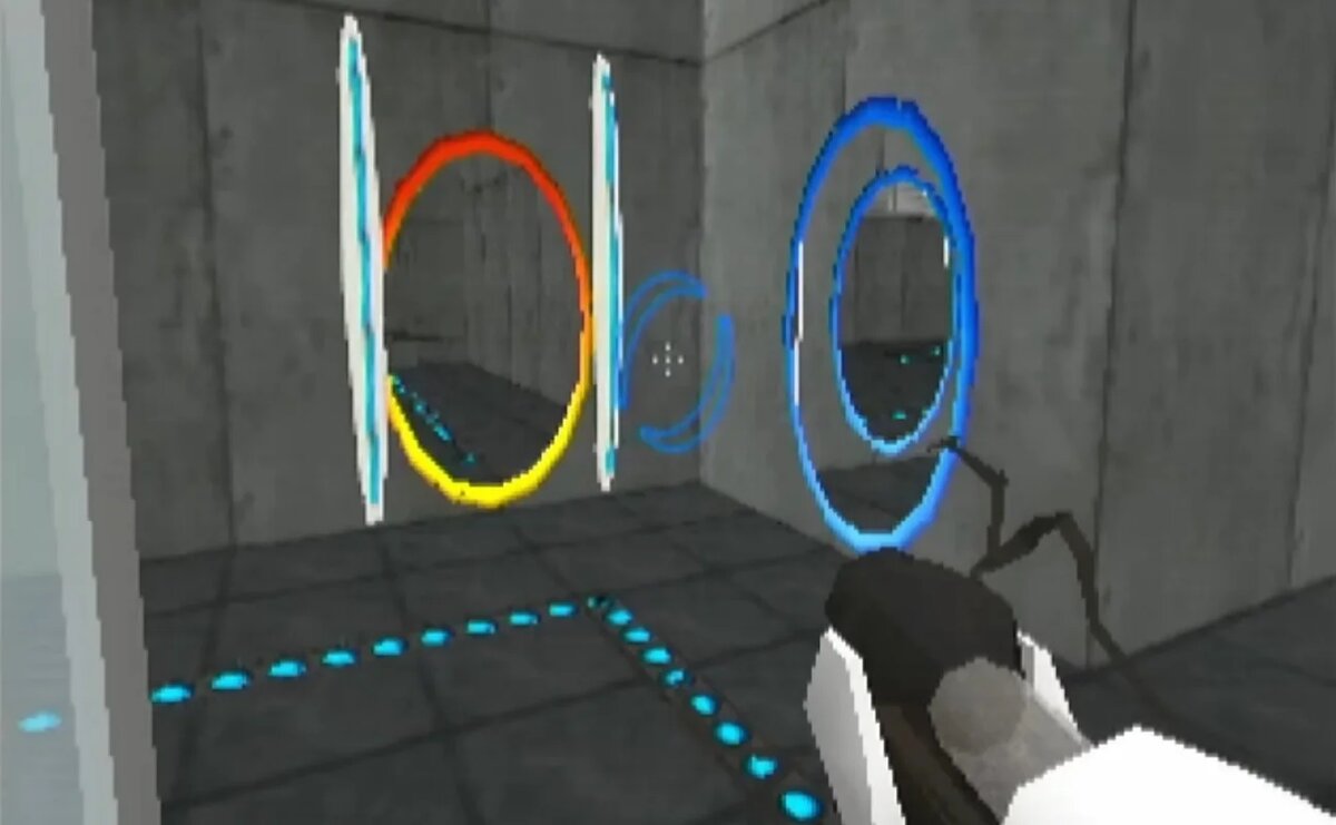 Изображение: скриншот игры Portal 64