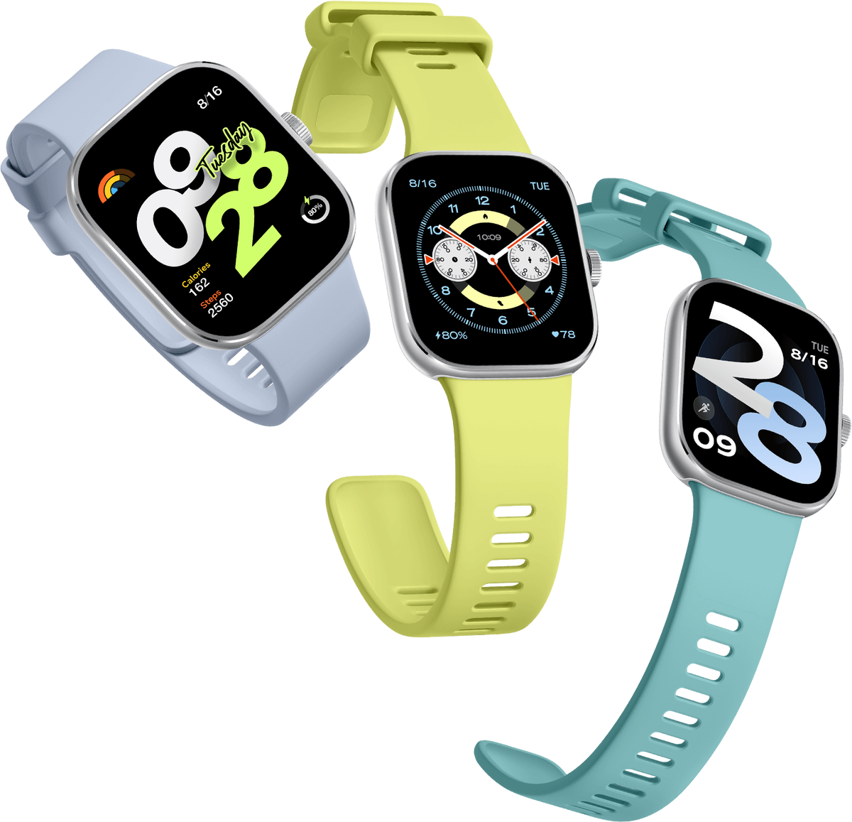 Новые «умные» часы похожи на Apple Watch, но стоят значительно дешевле. Redmi Watch 4 выполнены в корпусе с алюминиевым обрамлением и водонепроницаемостью до 5 атм.