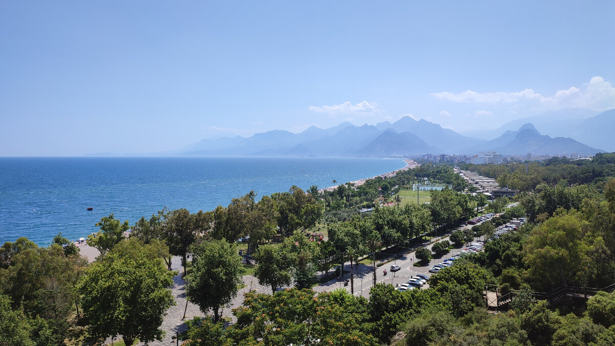 Вид на набережную Коньялты.