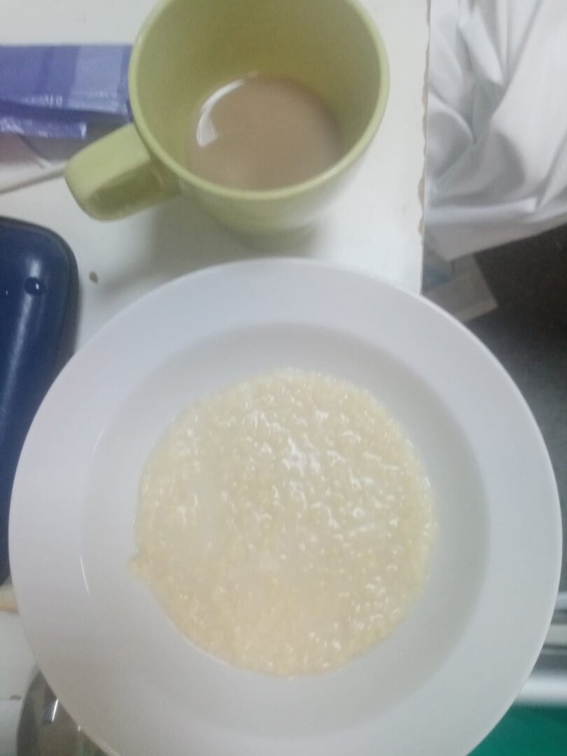 Завтрак в Щелковской больнице