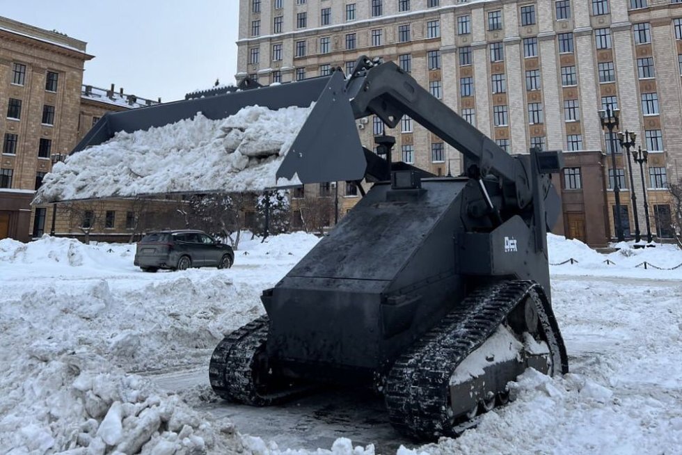 Маленький бульдозер. Редакционное фото № , фотограф Артемьева Анна / Фотобанк Лори