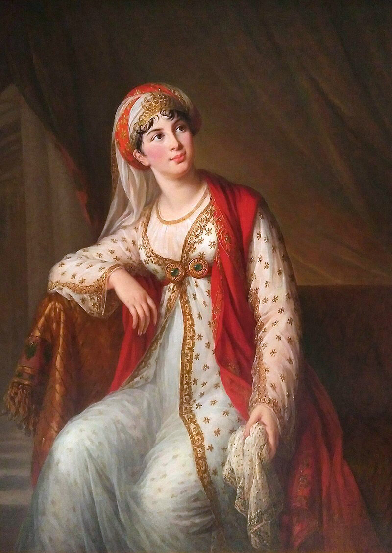 «Джузеппина Грассини в роли Заиры», 1804 г.