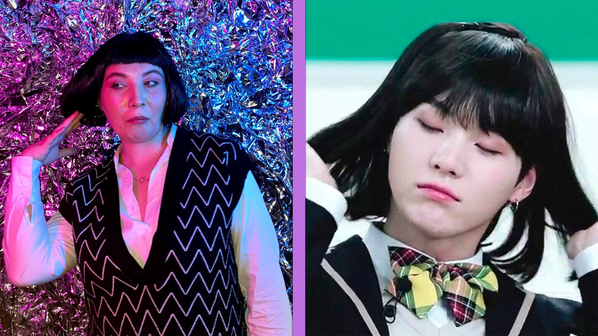 24-й день рождения, тема "любимые фандомы", образ Мин Юнджи (женский образ Мин Юнги из БТС)