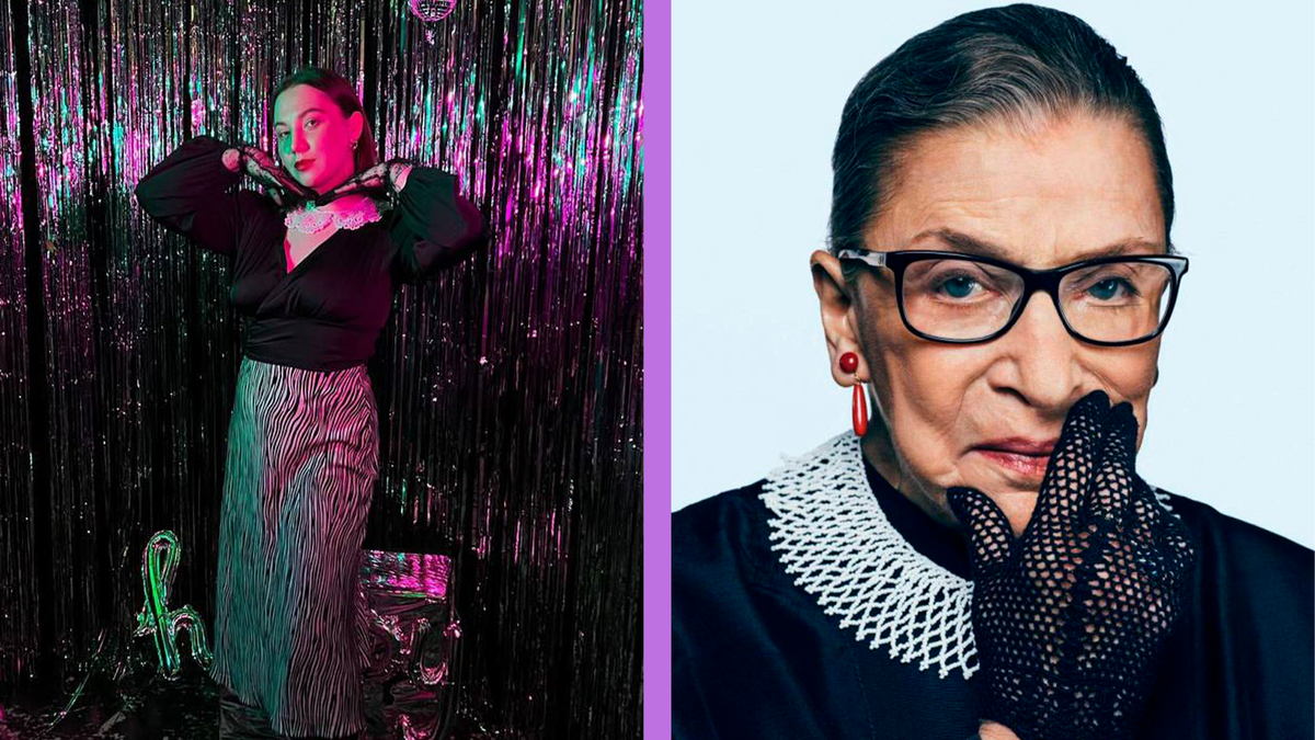 25-й день рождения, тема "Женщины, что вдохновляют", образ судьи Верховного суда США Рут Гинзбург 