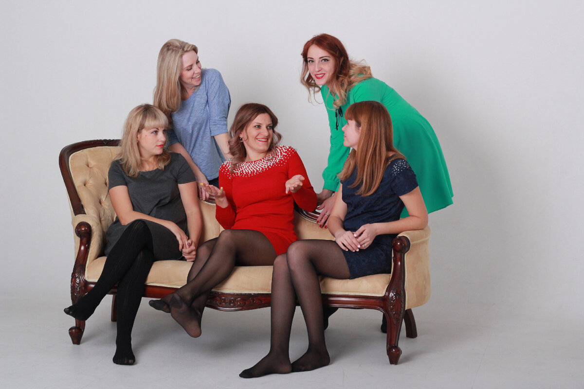 Вот такая она коллективная фотосессия. Фото автора.