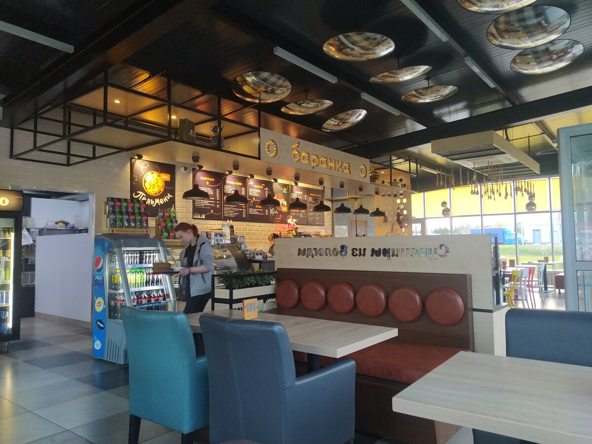 Кафе "Баранка" на трассе в Карелию из Москвы