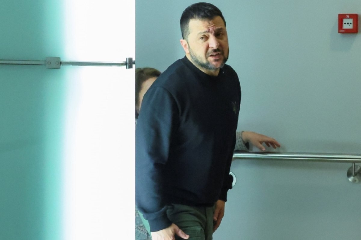    Владимир Зеленский в Давосе.