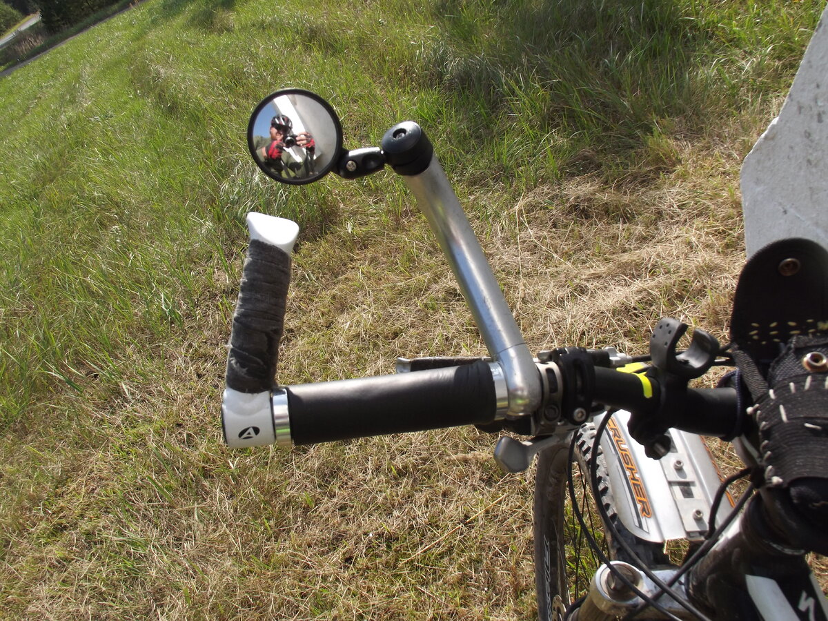 Технология селфи. А на деле настройка нового панорамного зеркальца - полезная штука!