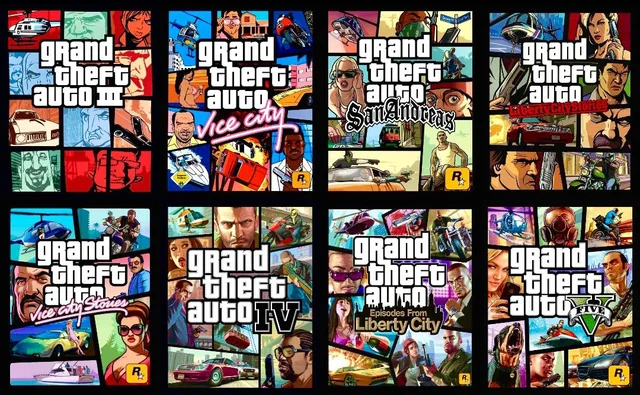 Фанат Grand Theft Auto отметил, что почти на всех обложках серии изображен вертолет.-2