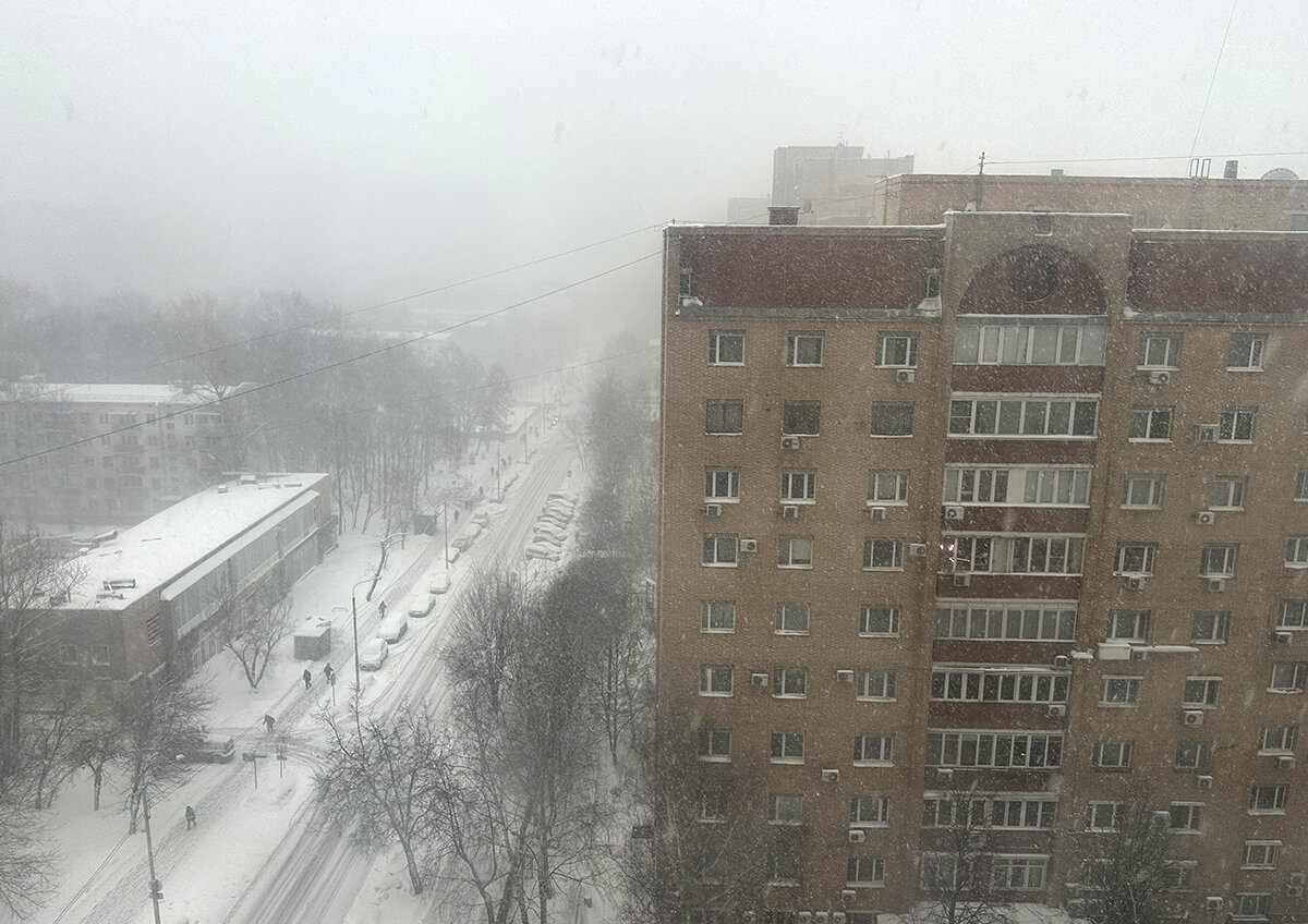    На Москву обрушатся рекордные снегопады