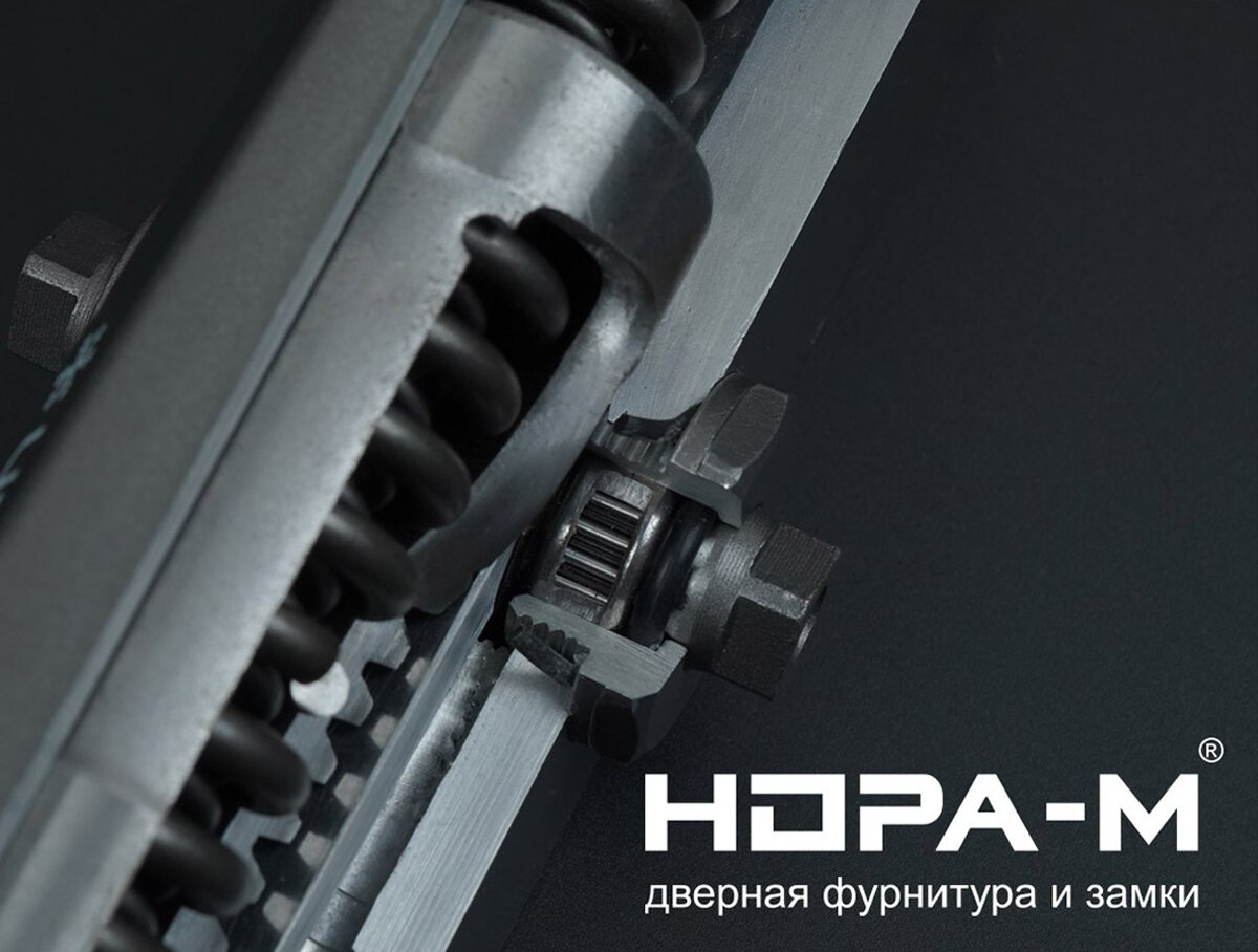 Внутренний механизм дверного доводчика НОРА-М иISPARUS