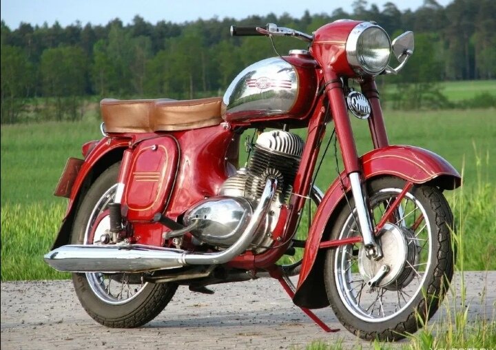Мотоцикл Ява, из интернета.
