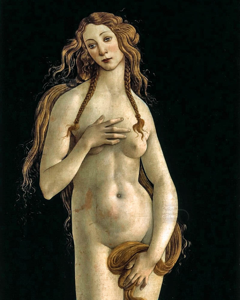 Сандро Боттичелли – Венера (мастерская) 1485