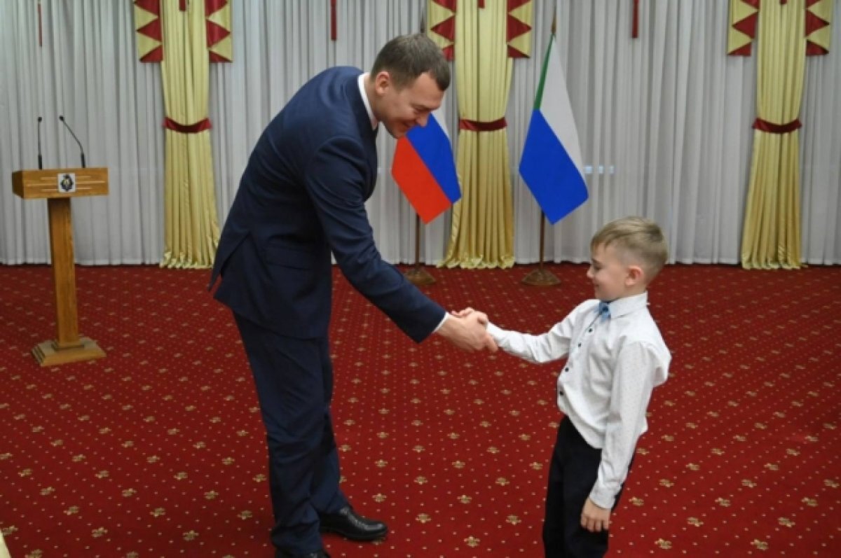    Михаил Дегтярев встретился с многодетными семьями Хабаровского края