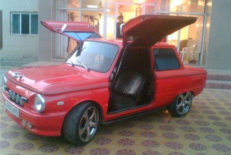 Забавный и удивительный тюнинг у авто