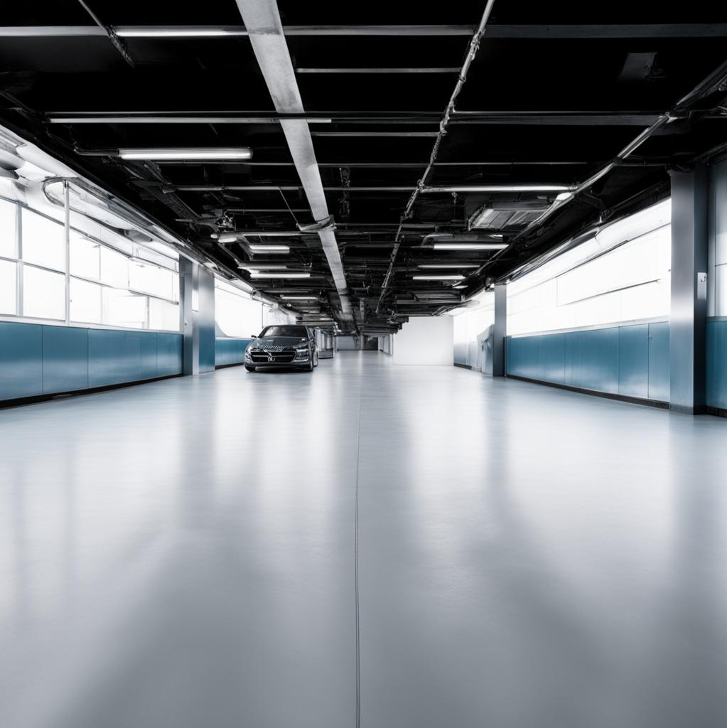 Полы в автосервисе должны выдерживать вес тяжелых автомобилей и оборудования