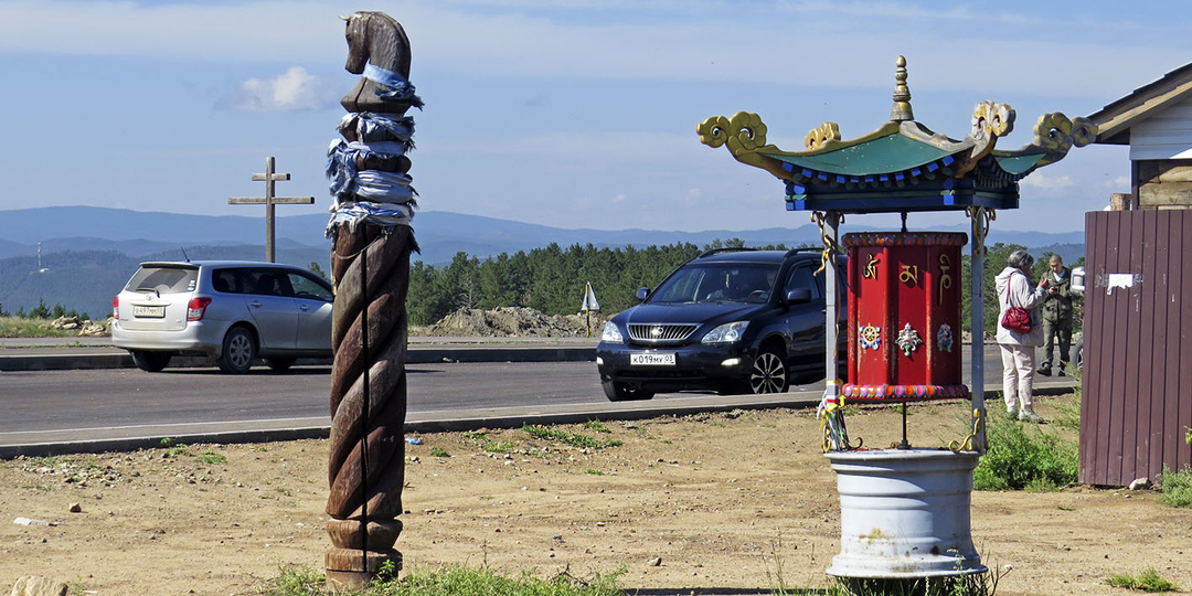 Разбитый асфальт и чудеса у обочин. Проехал по старому тракту из Улан-Удэ в Читу