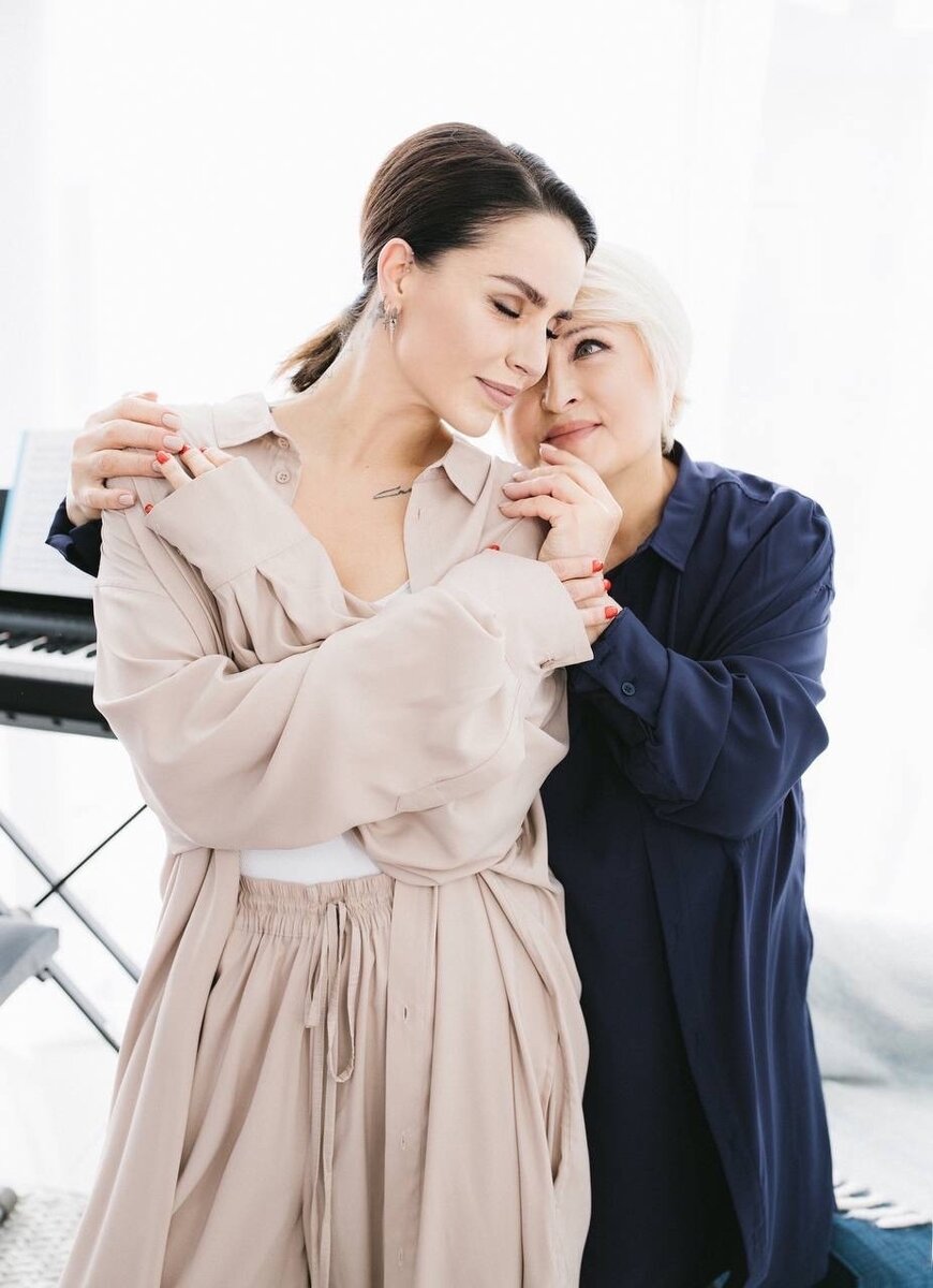 Зиверт с мамой,  фото Вконтакте