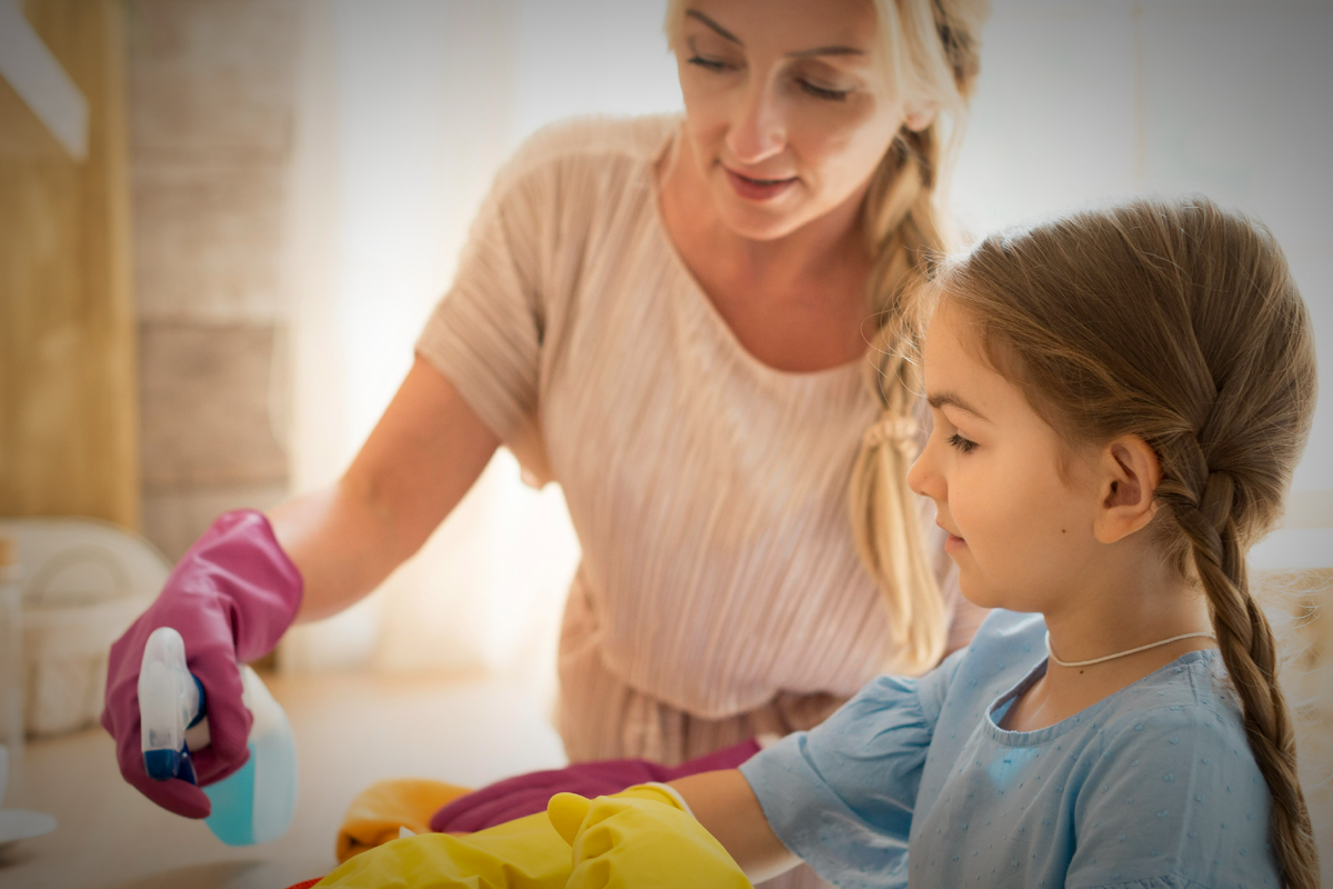 Привлекаем детей к уборке правильно!