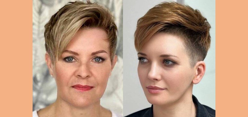 Короткие стрижки для зрелых женщин