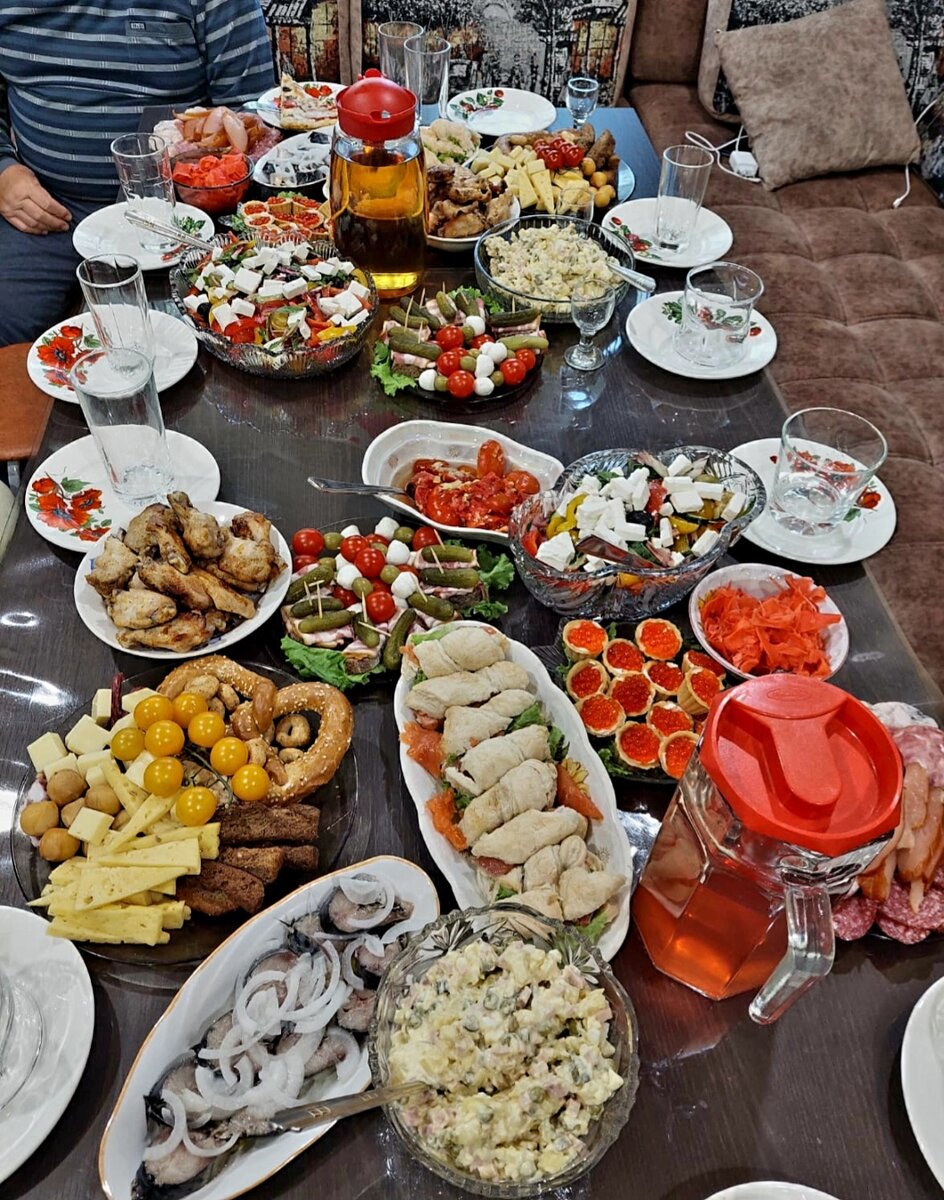 Моё фото.Приготовила закуски.