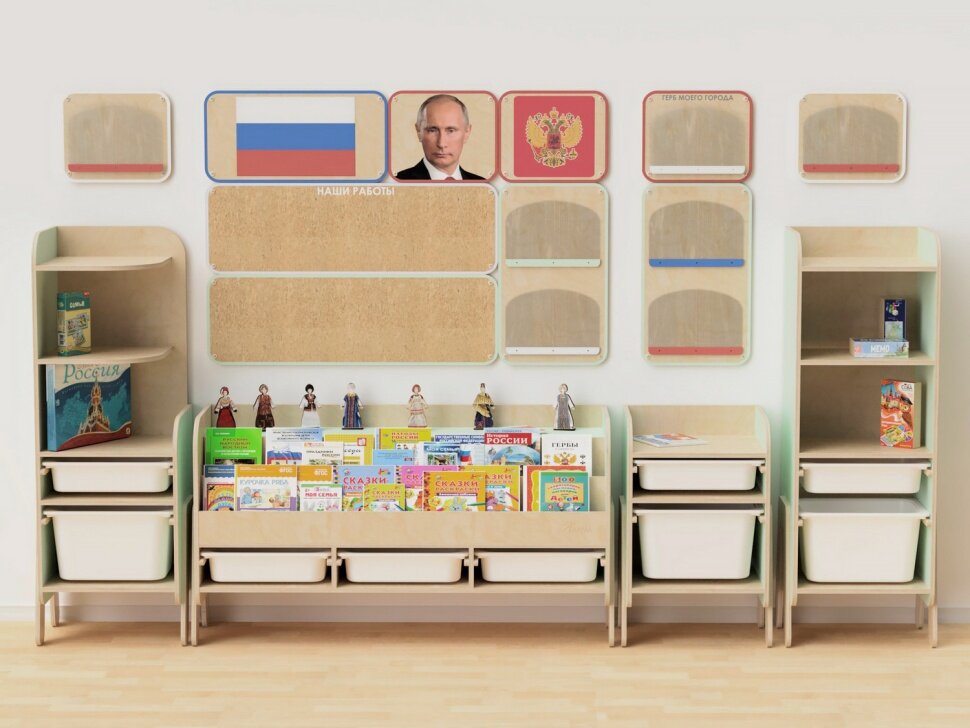 Детский стеллаж для хранения игрушек Источник: prioritet1.com Реклама. Рекламодатель ИП Дмитриев Д.В. ИНН 212408237001