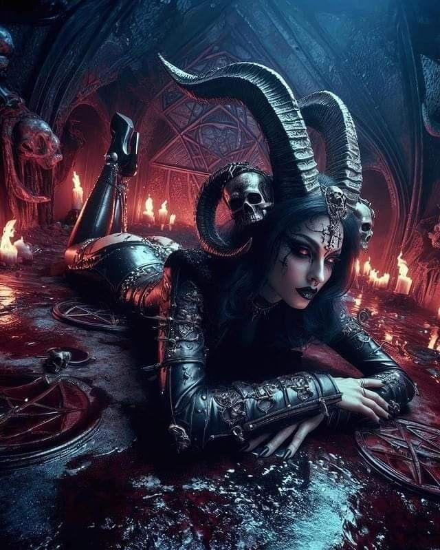 СУККУБЫ (СУККУБУСЫ) - ДУХИ НОЧИ  В ЖЕНСКОМ ОБЛИЧИИ: ДЕМОНИЦЫ РАЗВРАТА