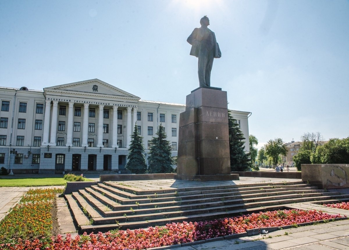    В 2026 году в Пскове планируется реставрация памятника Ленину