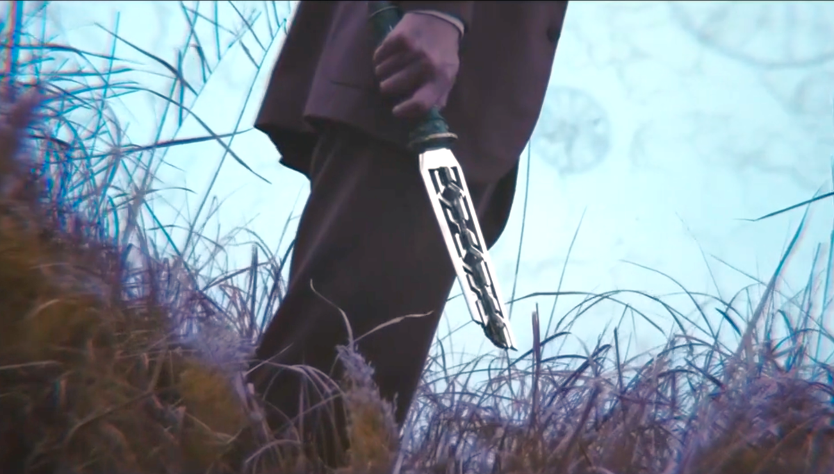 Ритуальный сломанный меч.