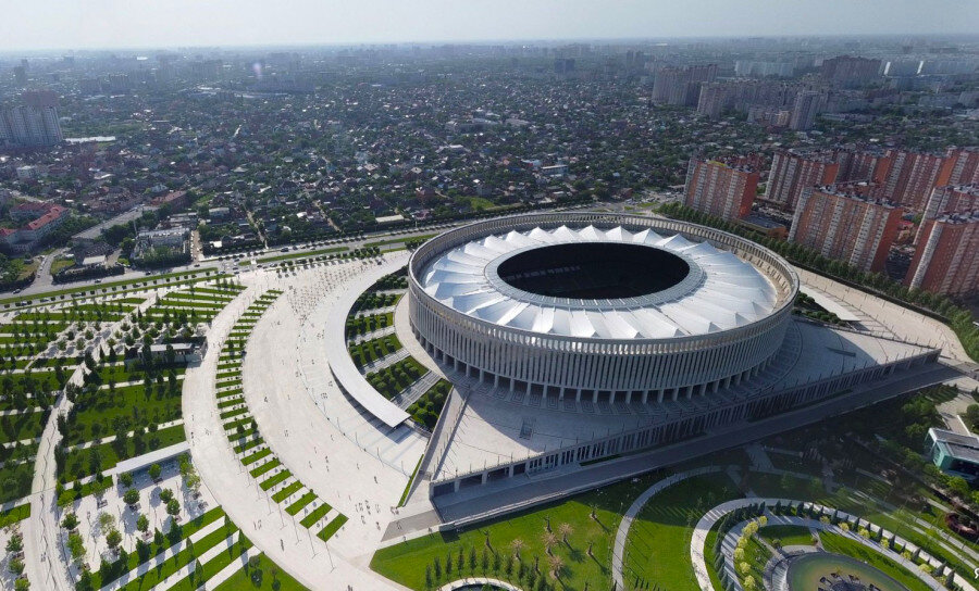 Частный сектор в Краснодаре напротив стадиона ФК "Краснодар".