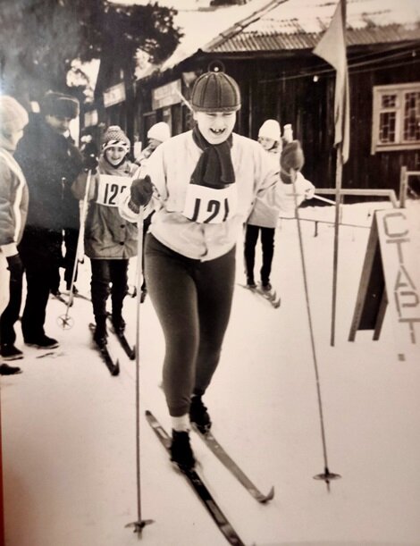 Я 122-я. Юрий Григорьевич дает мне напутствие и "пинок" для скорости