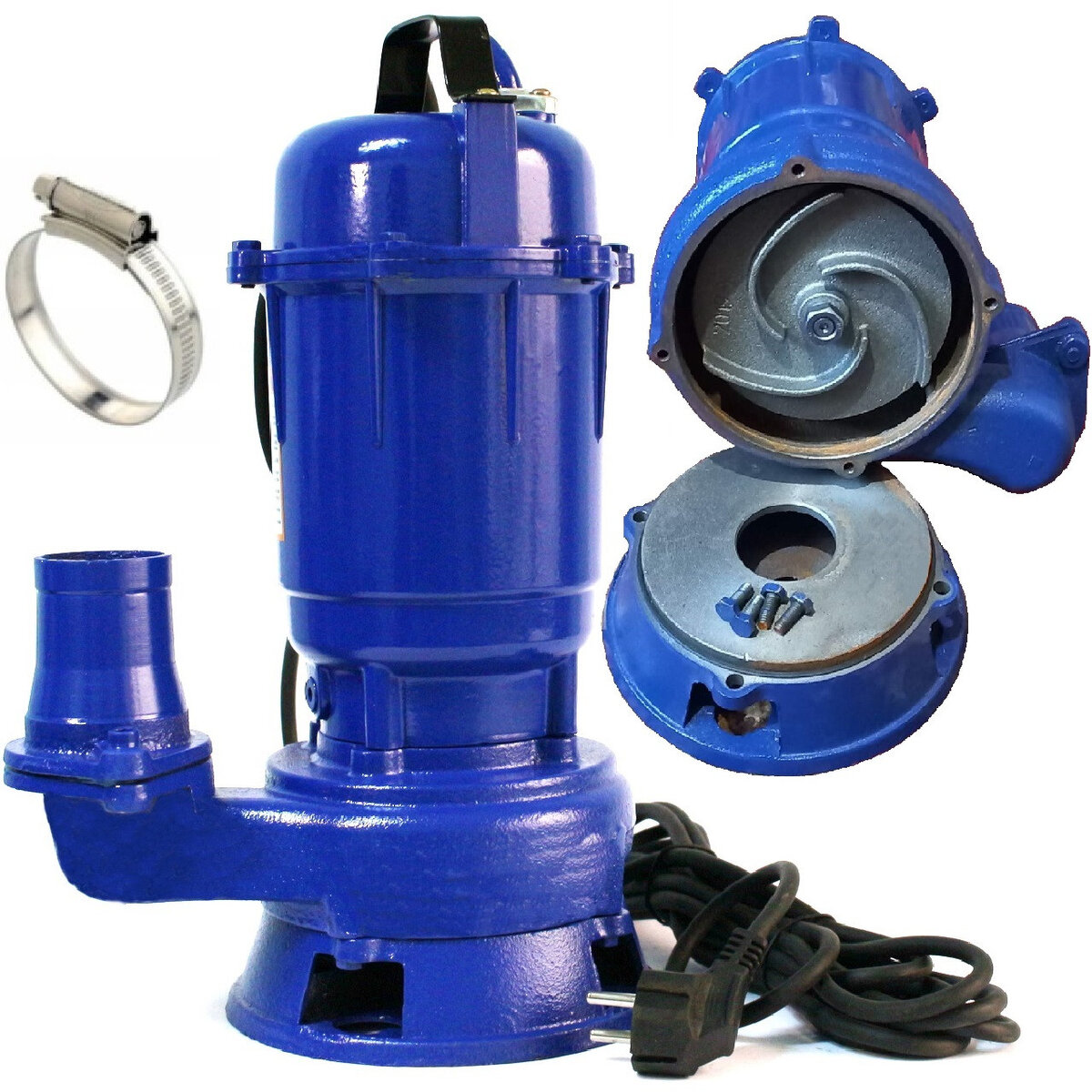 Фекальный насос с измельчителем