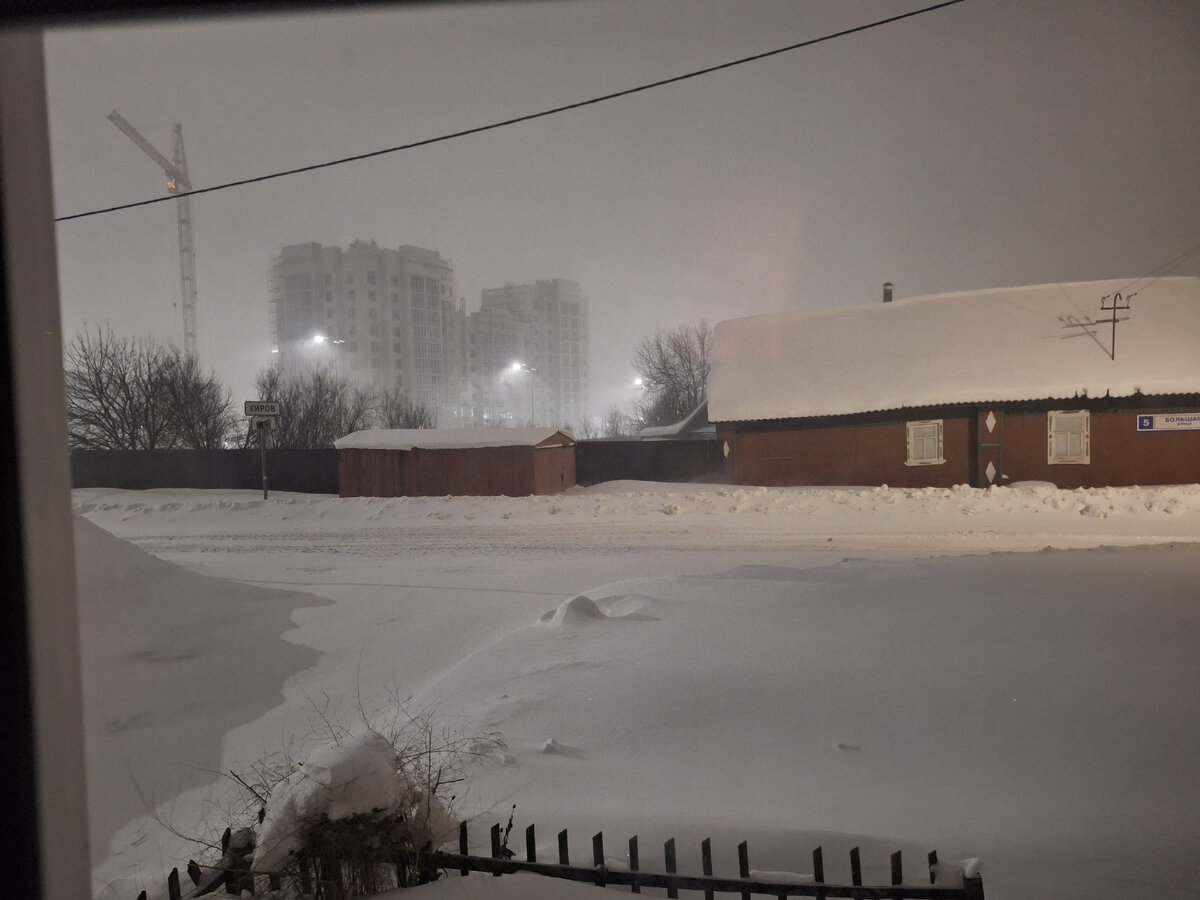 Немного выход на дорогу расчистила.