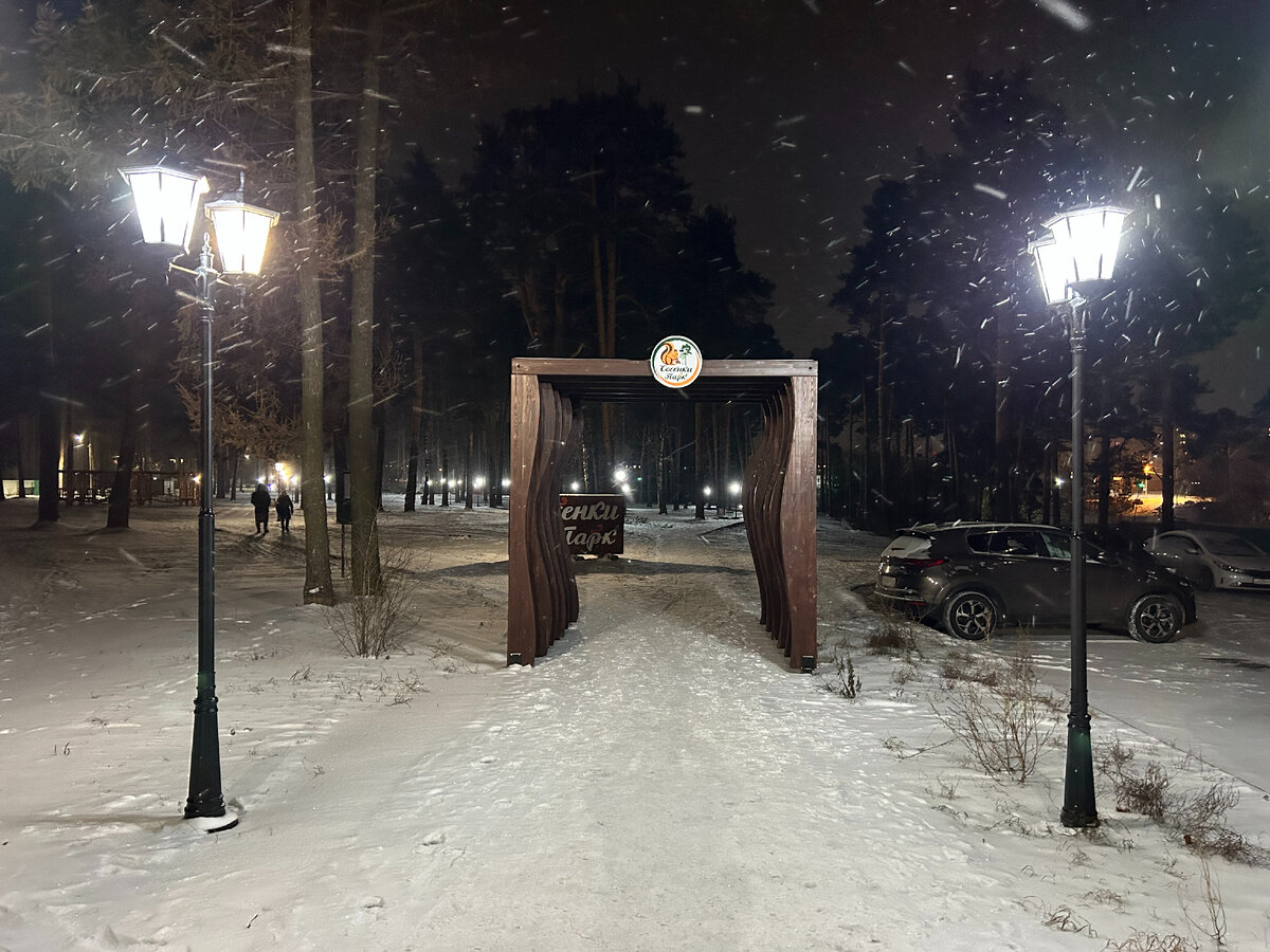 Сосенки парк в городе Александрове, Владимирская область. | АН 