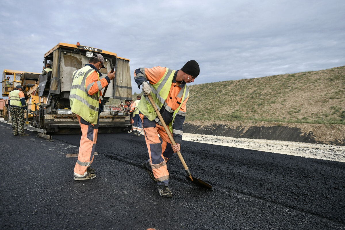 Строительство трассы // Sputnik / Константин Михальчевский