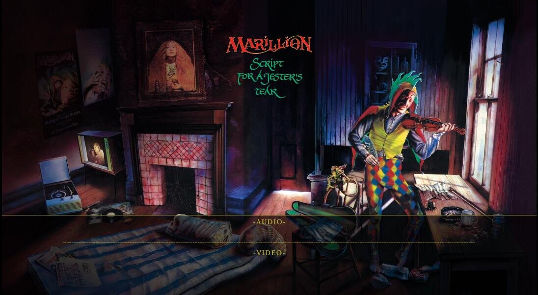 Marillion "Сценарий к слезе шута" 1983