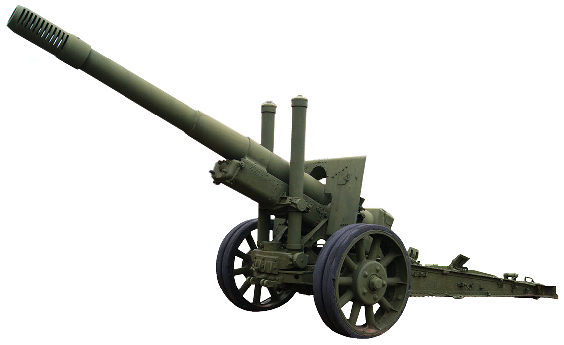 ТТХ пушки-гаубицы: Масса походная - 7820 кг, масса боевая – 7.220 кг. Скорострельность – 3 выстрела в минуту. Максимальная дальность стрельбы – 17.230 м. Расчет – 9 чел. Скорость транспортировки до 20 км/ч.  