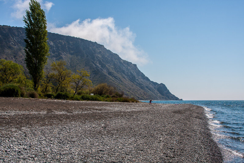 Ольховка Крым пляж