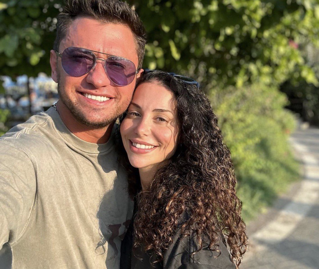 Павел Прилучный и Зепюр Брутян. Фото: соцсети Павла Прилучного