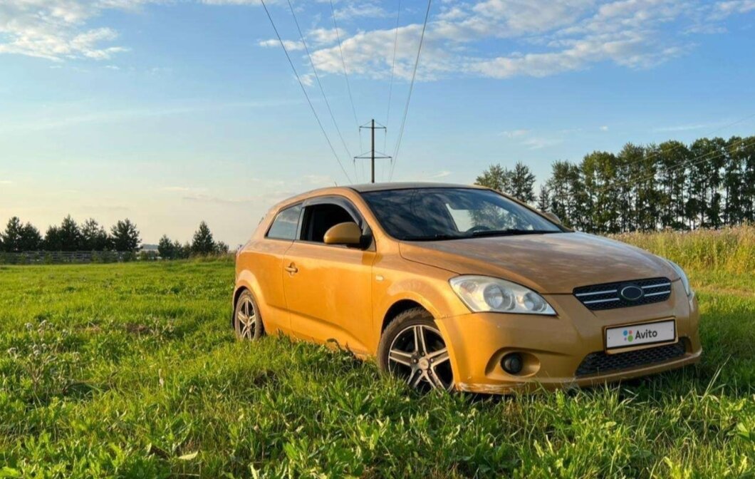 Kia ceed 2009 год,  купэ, владельцев море, пробег до Луны, 