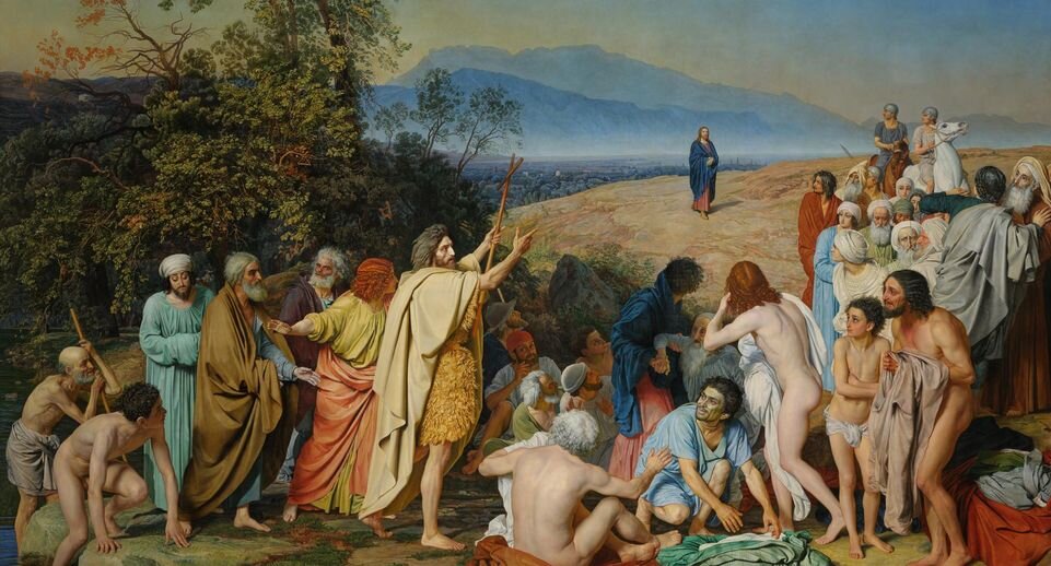 «Явление Христа народу», А. А. Иванов📷
