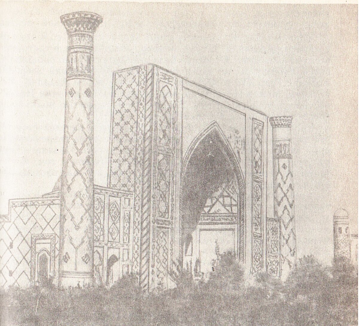 Медресе Улугбека. 1428 г. Самарканд