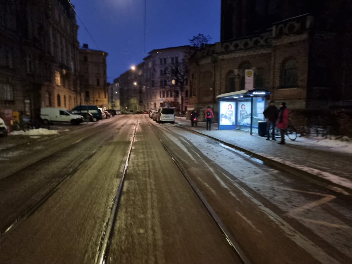 Мюнхен в 7 утра. 17.01.2024