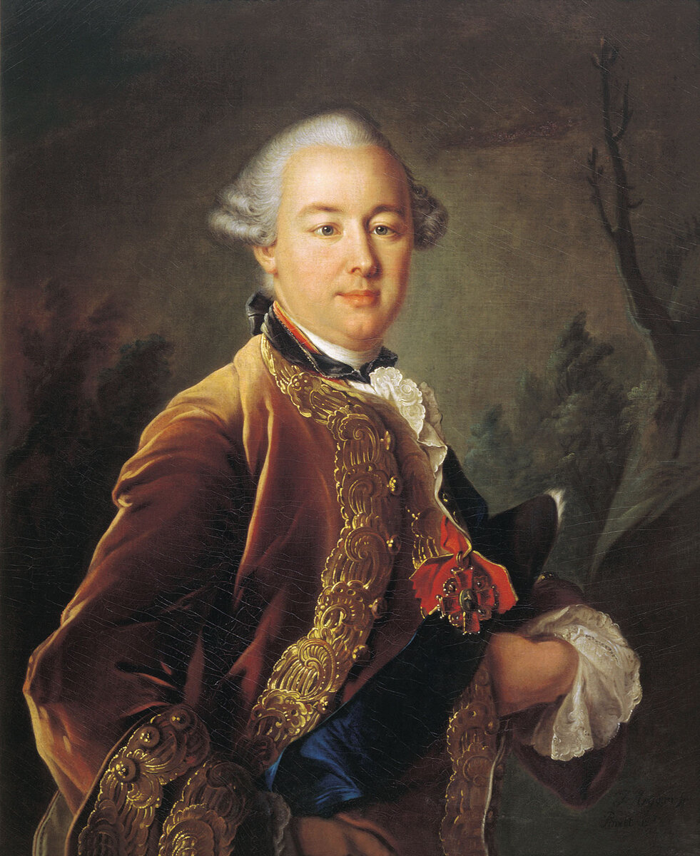 Граф Пётр Борисович Шереметев. Портрет кисти И. П. Аргунова (1760)