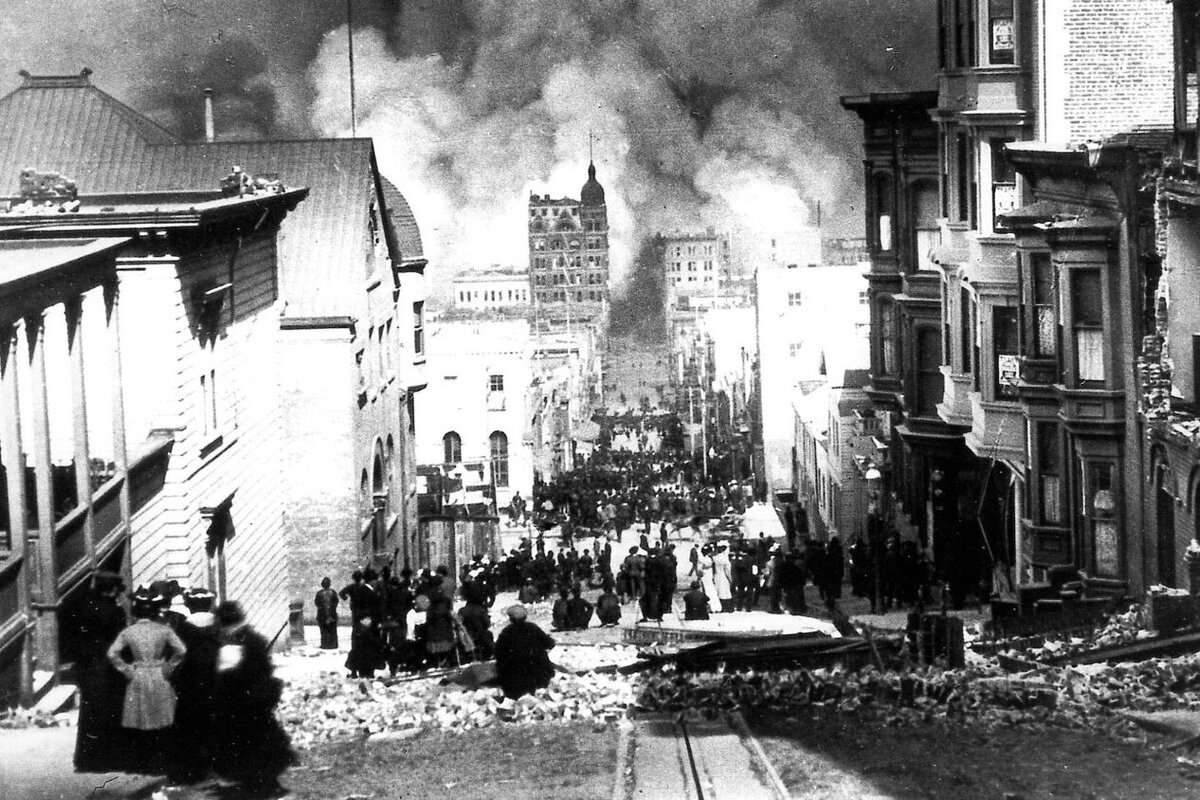     Одно из крупнейших землетрясений в истории США: катастрофа 1906 года в Сан-Франциско